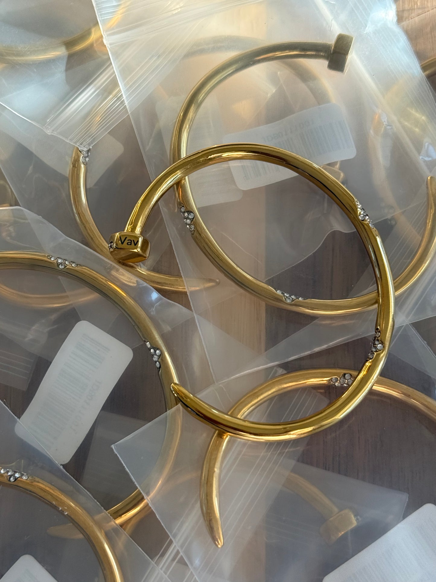 “Nail”Bangle Bracelet