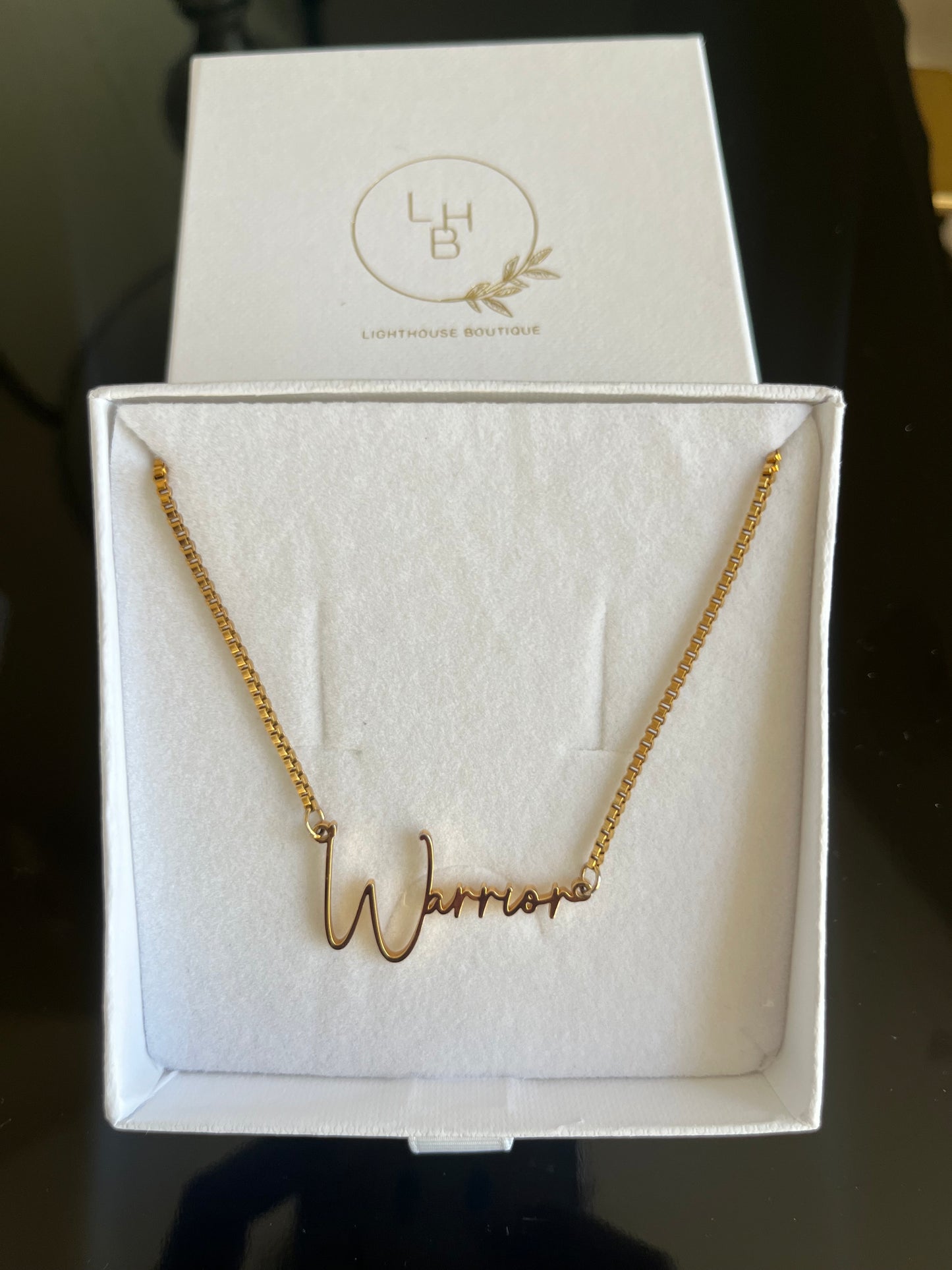 Warrior Gold Necklace