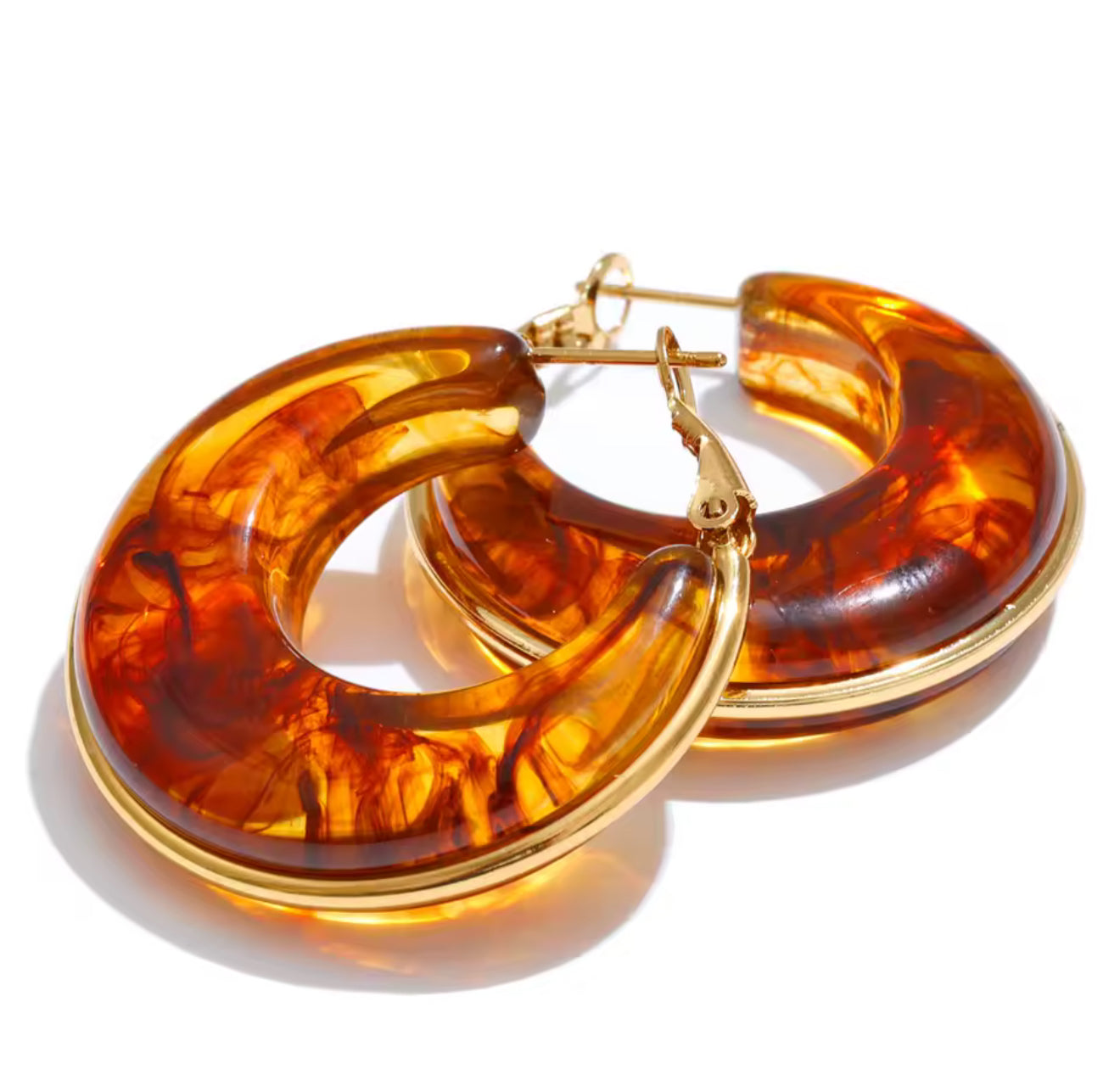 Amber Earrings
