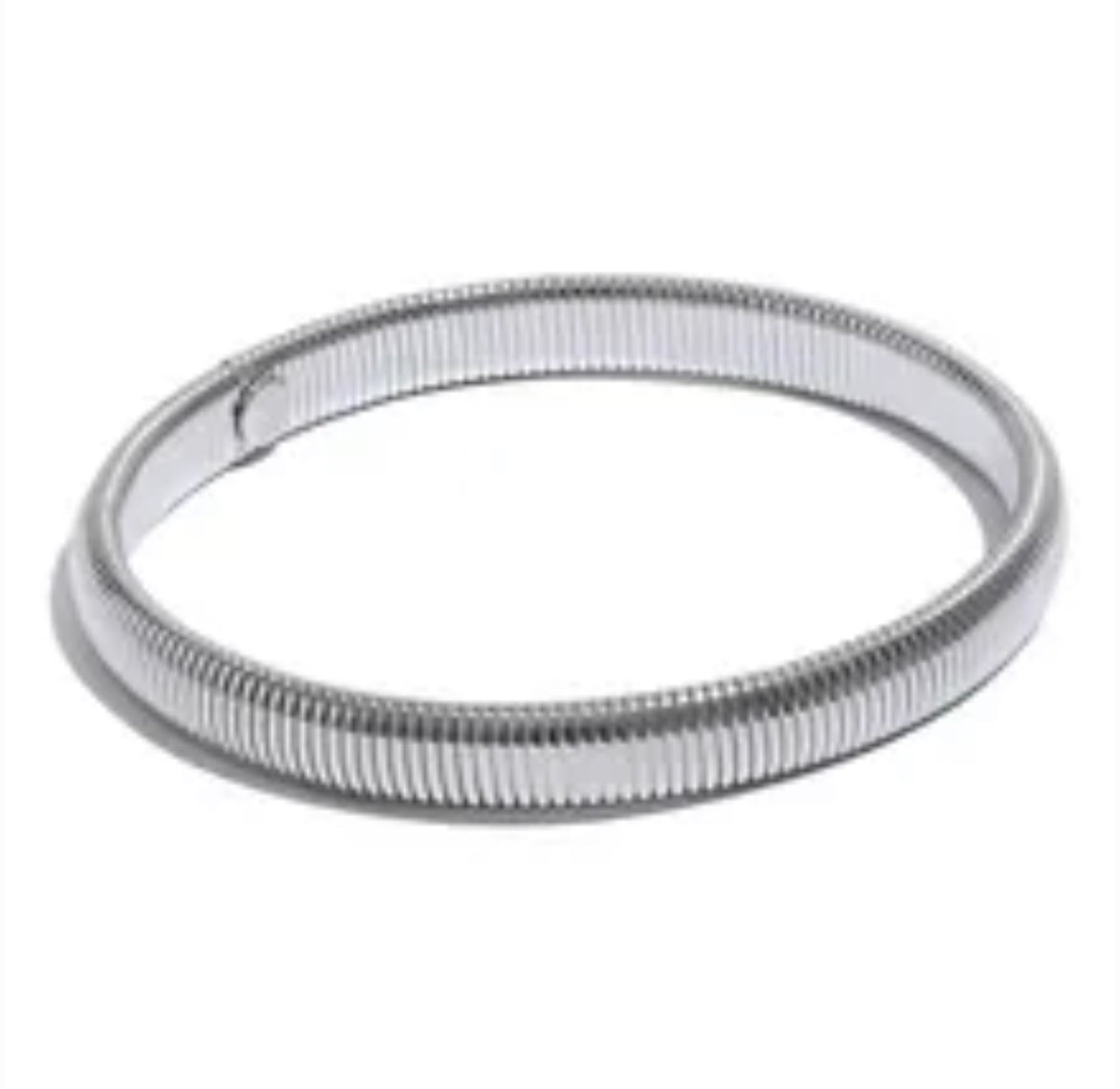 Monic Silver Bangle 8mm