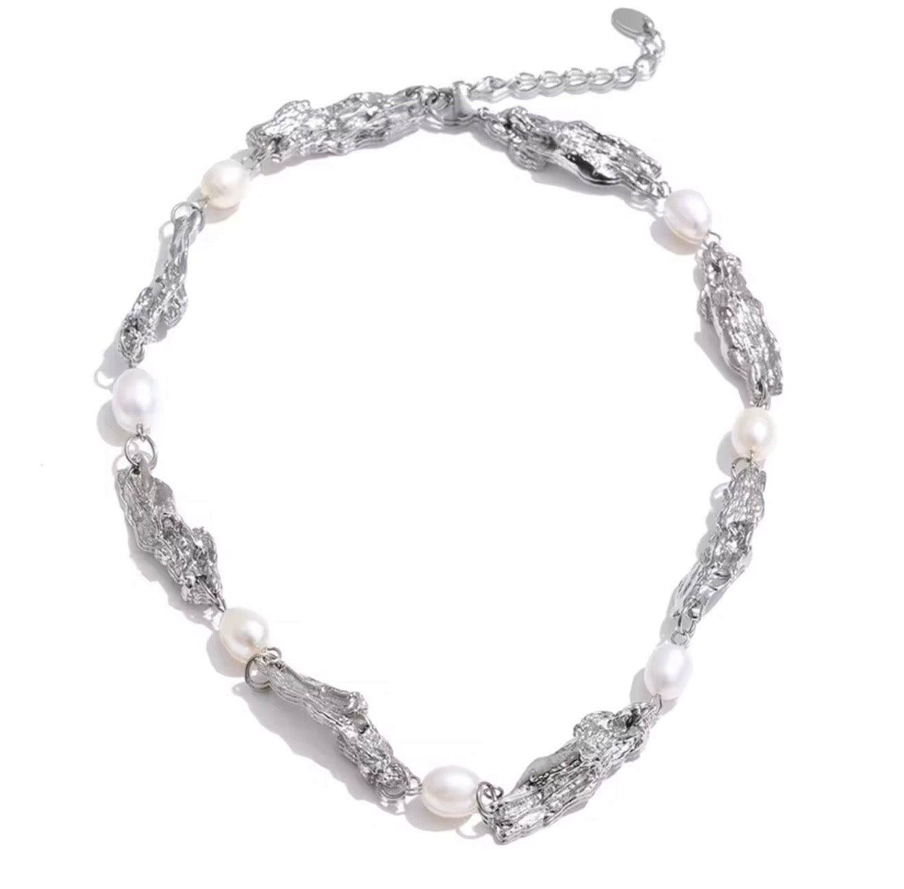 Sandra Silver Necklace