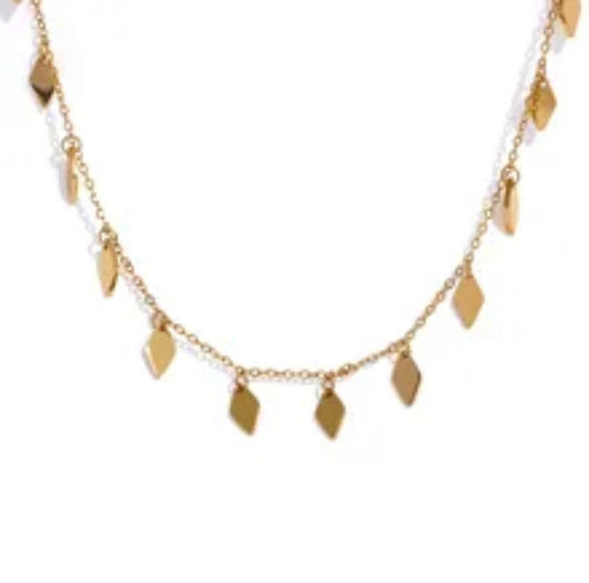 Rombo Gold Necklace